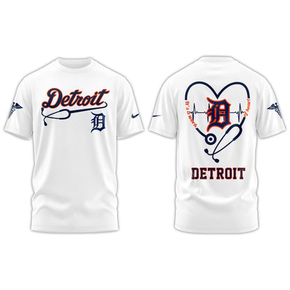 Detroit Tigers Healthcare Appreciation Night Limited Edition Tshirt
