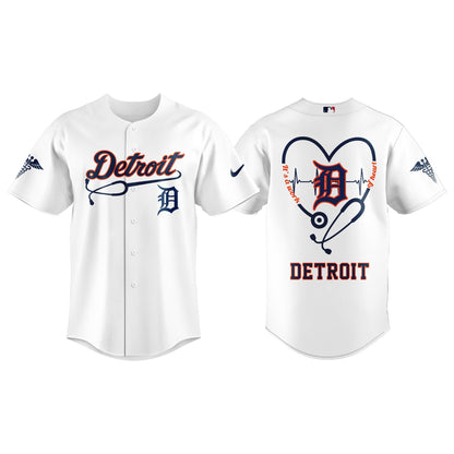 Detroit Tigers Healthcare Appreciation Night Limited Edition Jersey