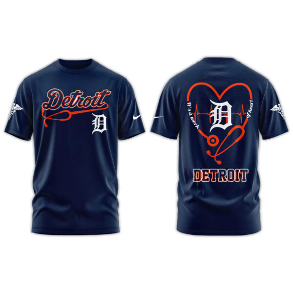 Detroit Tigers Healthcare Appreciation Night Limited Edition Tshirt