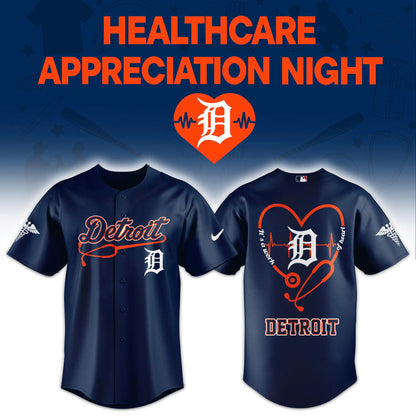 Detroit Tigers Healthcare Appreciation Night Limited Edition Jersey