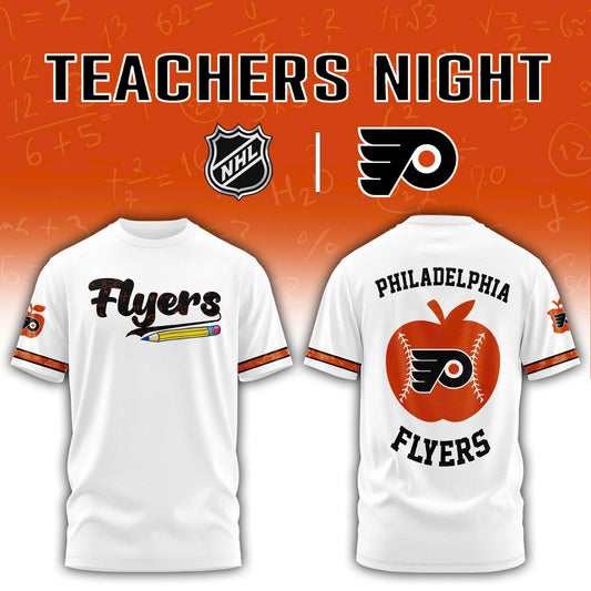 ’26 Philadelphia Flyers Teacher Appreciation Night Limited Edition Tshirt