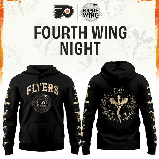 ’26 Philadelphia Flyers Fourth Wings Night Limited Edition Hoodie