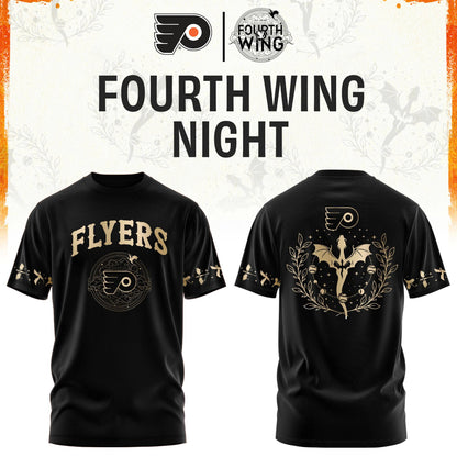 ’26 Philadelphia Flyers Fourth Wings Night Limited Edition Tshirt