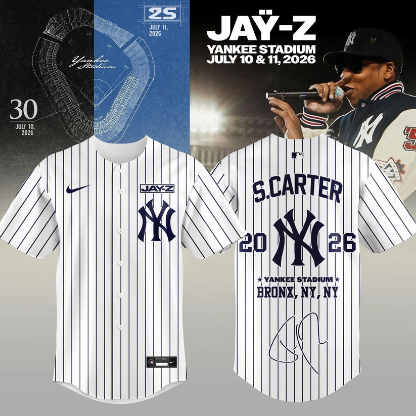 NYY x Jay-Z Hometown Show 2026 Limited Edition Jersey