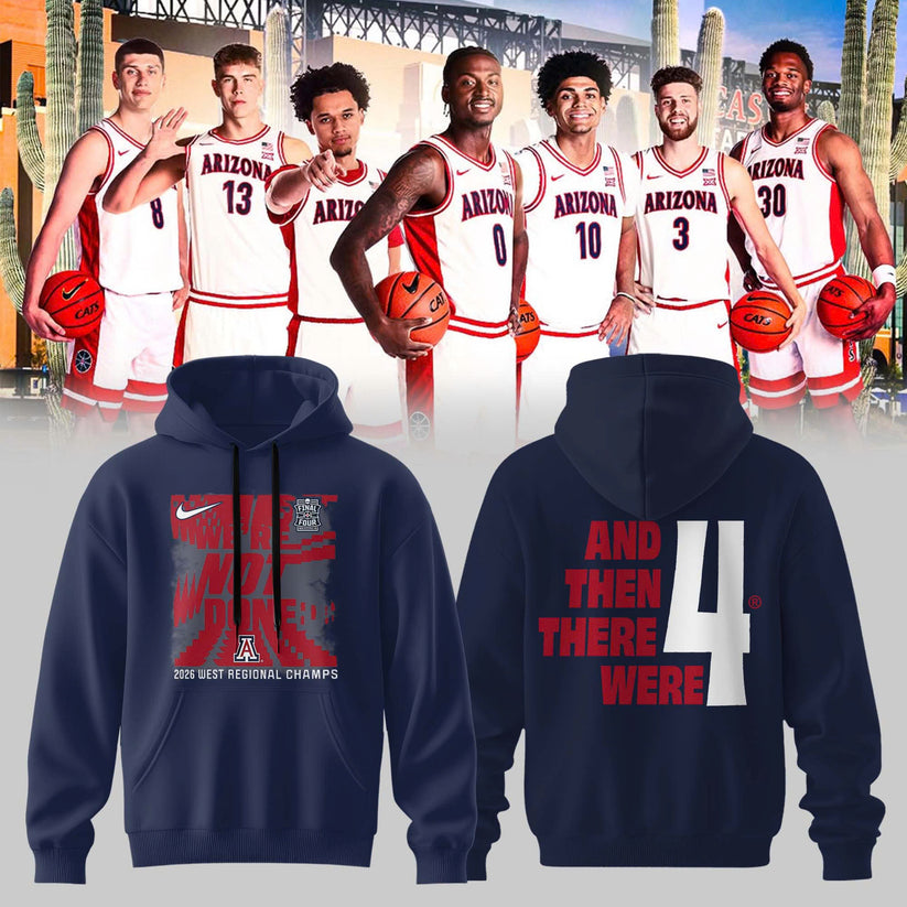 Arizona Wildcats – Final Four 2026 🏀 Hoodie Collection