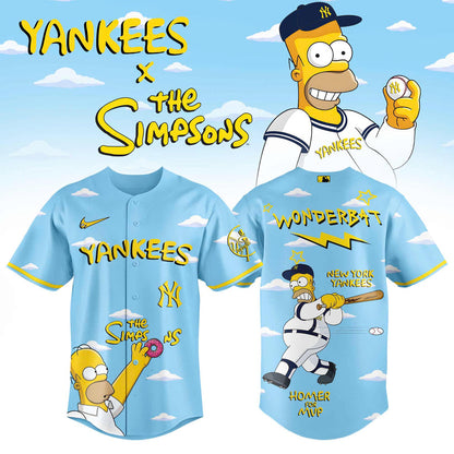 Baseball x The Simpson 2026 Limited Editions Jersey