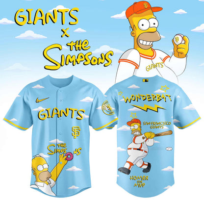 Baseball x The Simpson 2026 Limited Editions Jersey