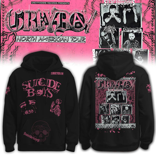 _Limited Edition Grey Day 2026: Grab Your Official Suicideboys Tour Hoodie
