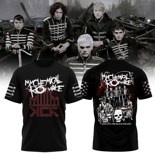 Limited Edition MCR The Black Parade 2026 Tour TShirt