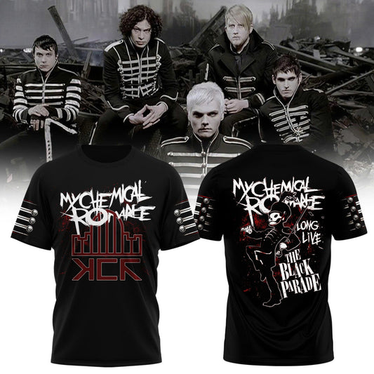 Limited Edition MCR The Black Parade 2026 Tour TShirt