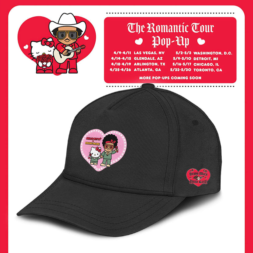 Bruno Mars x Hello Kitty "The Romantic Tour" Hoodie