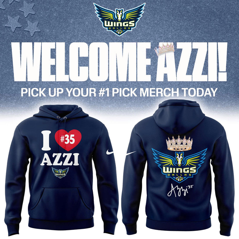 ’26 WNBA Dallas Basketball Azzi Fudd Limited Edition Hoodie