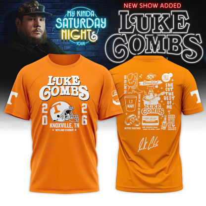 VOLS x LC My Kinda Saturday Night Tour 2026 Limited Edition Tshirt