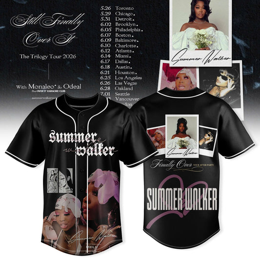 _SUMMER WALKER – FINALLY OVER IT TOUR JERSEY