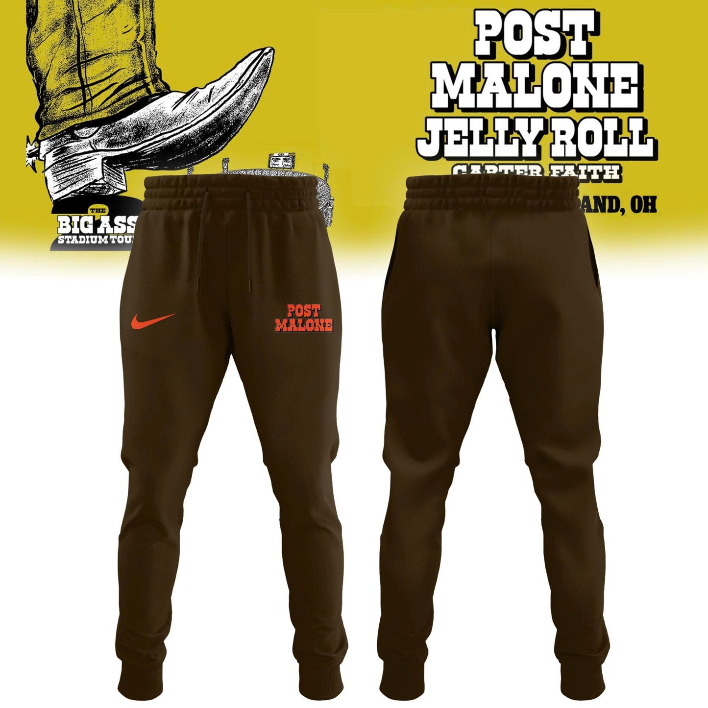 CB x PM & JJ ” The BIG ASS Stadium Tour 2 ” Limited Edition Tshirt