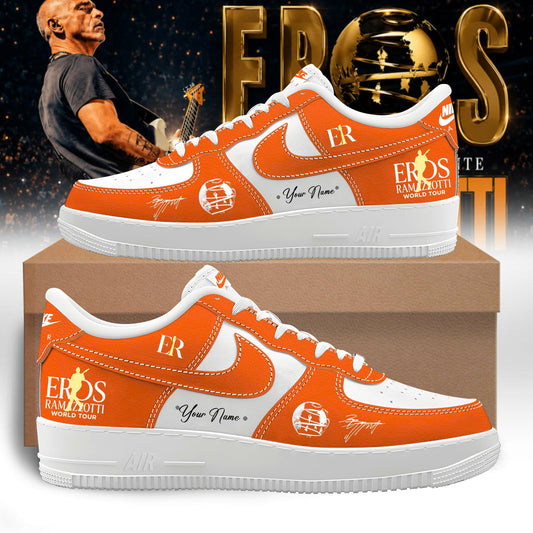 Eros Ramazzotti UNA STORIA IMPORTANTE WORLD TOUR 2026 Custom Name H34 Shoes