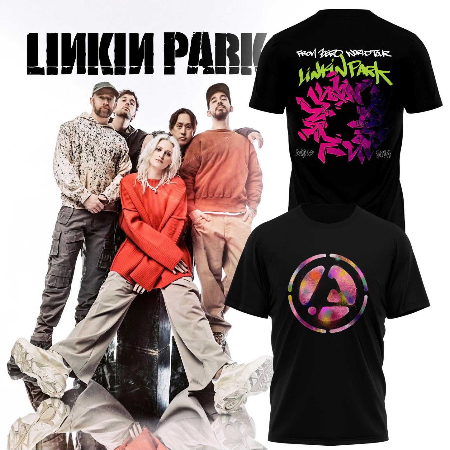 Linkin Park From Zero World Tour 2026 T-Shirt