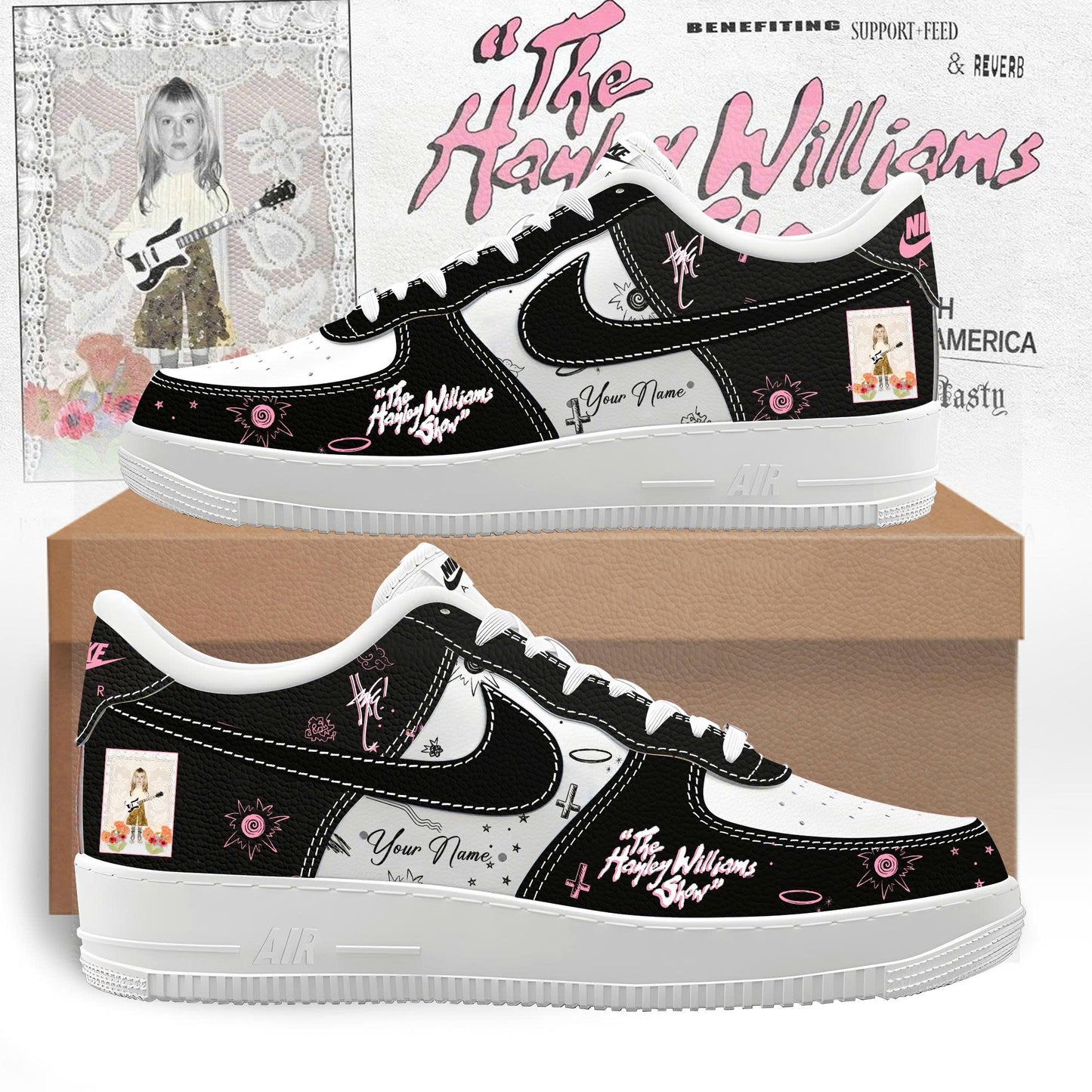 The Hayley Williams Show Tour 2026 Custom Name Shoes