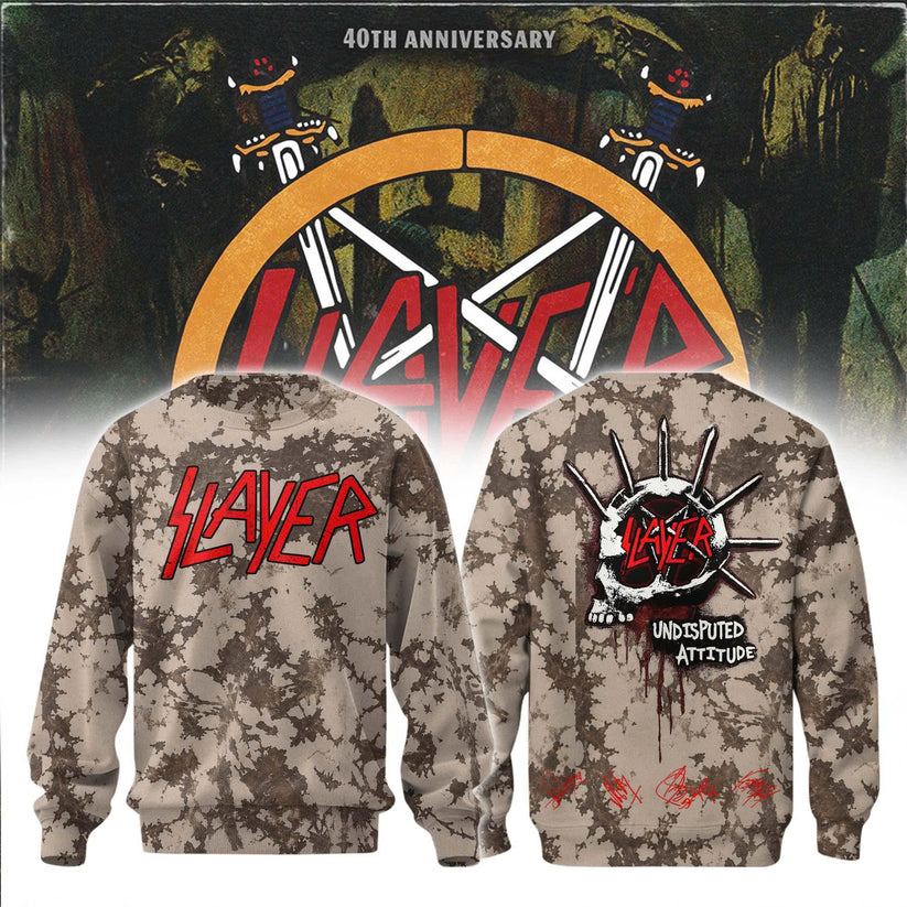 SLAYER Reign in Blood 40th Anniversary Limited Edition Sweatshirt