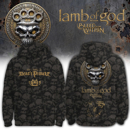 Golden Wreath Skull Hoodie Edition