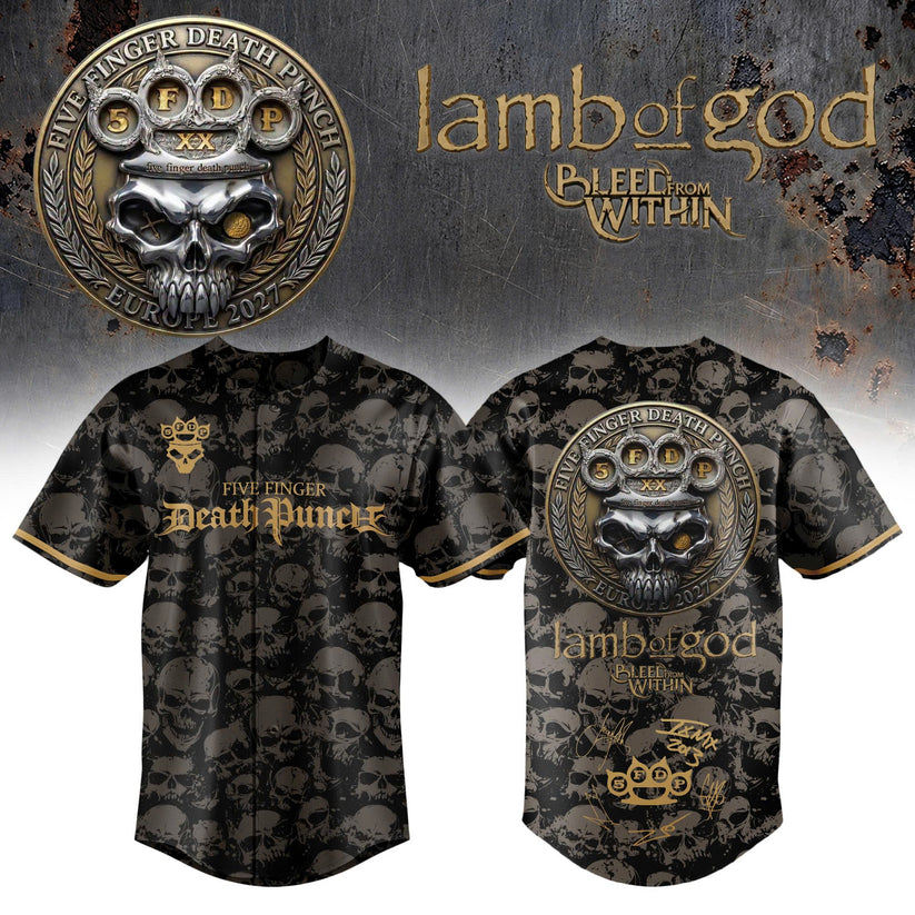 Golden Wreath Skull Jersey Edition