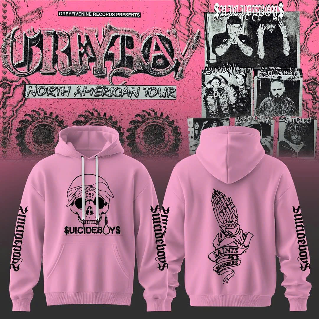 $uicideboy$ Grey Day Tour 2026 Special Edition Hoodie