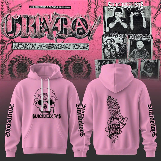 $uicideboy$ Grey Day Tour 2026 Special Edition Hoodie