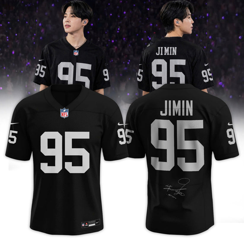 Las Vegas Raiders x JIMIN 95 Limited Edition Jersey