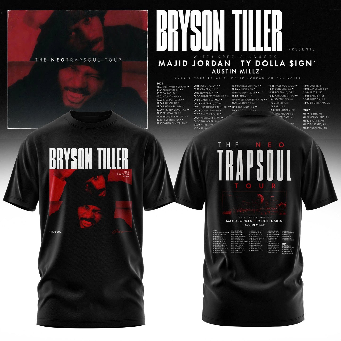 THE NEOTRAPSOUL TOUR 2026 Tee