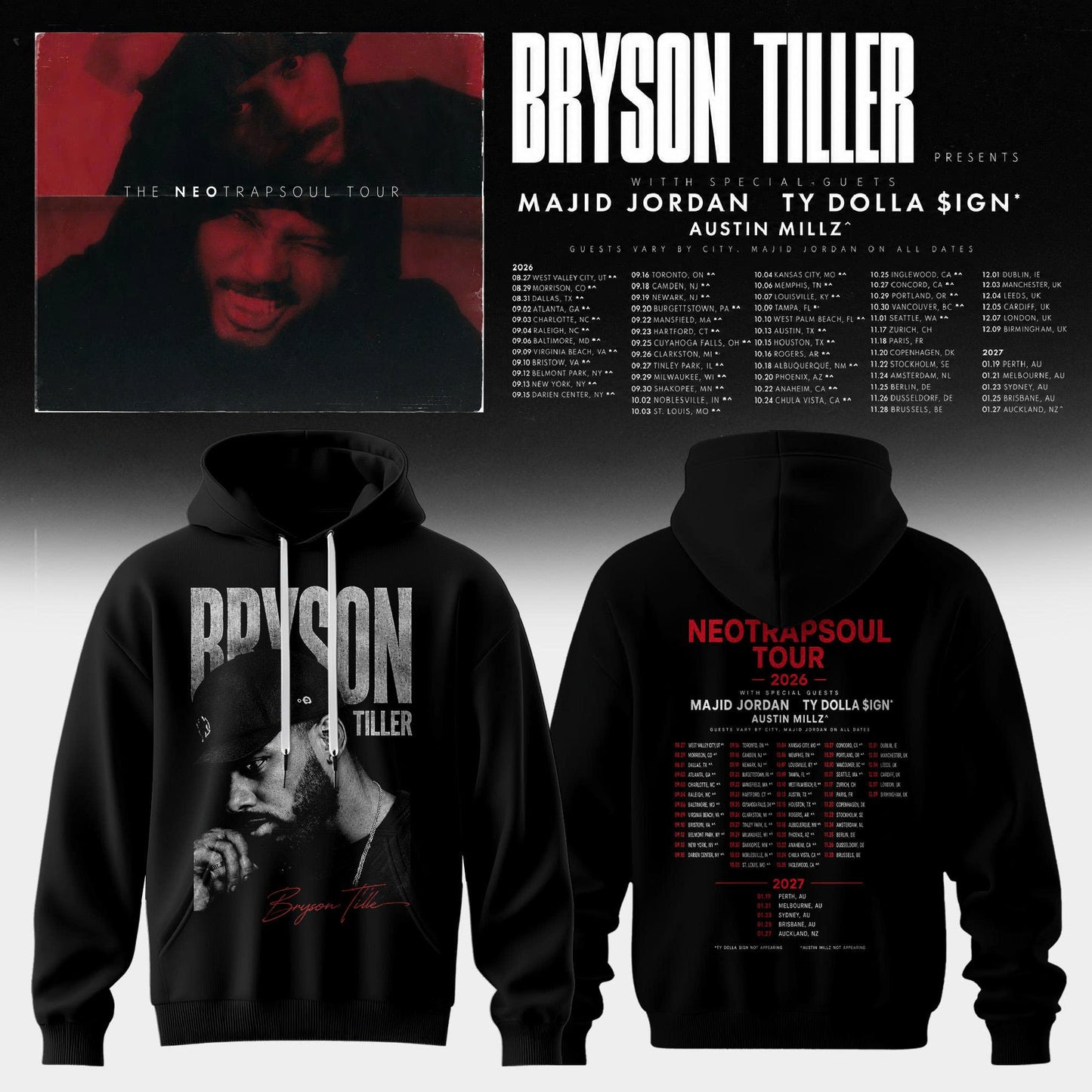 THE NEOTRAPSOUL TOUR 2026 Hoodie