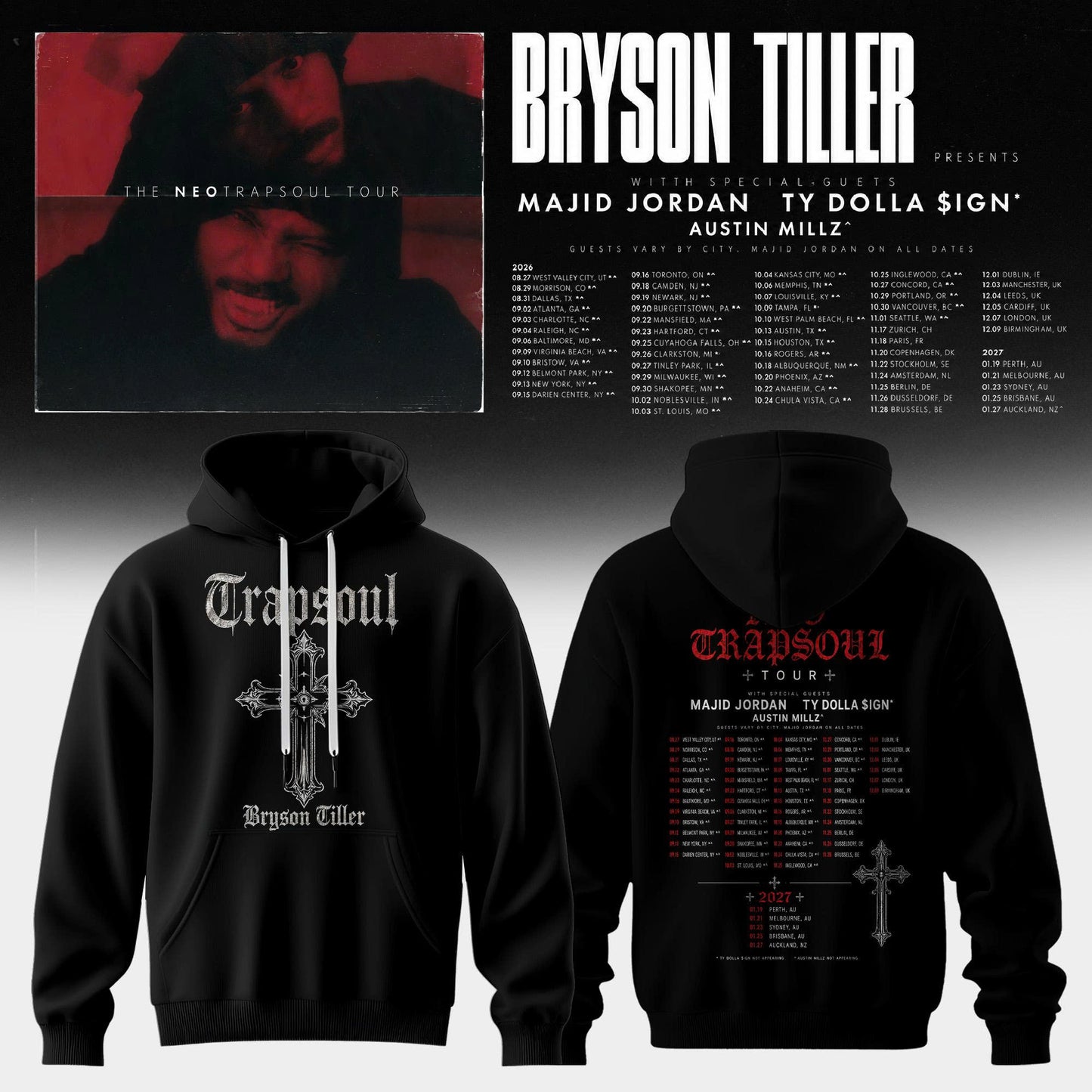 THE NEOTRAPSOUL TOUR 2026 Hoodie
