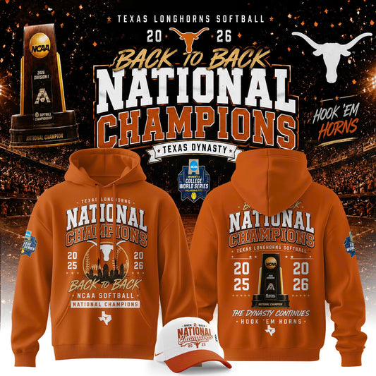 .2026 WCWS Back-To-Back National Champions Hoodie