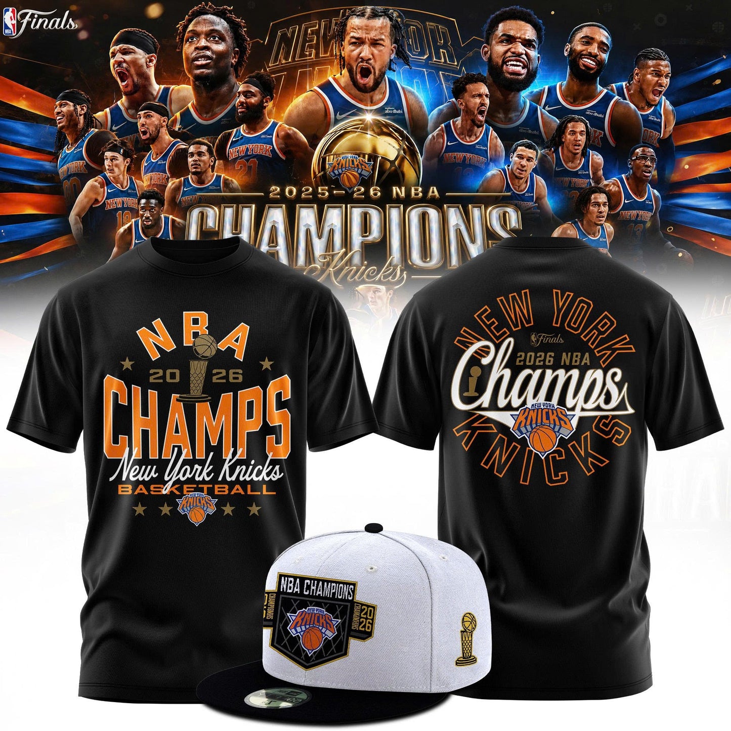 _ New York Knick 2026 Champions Tshirt