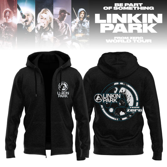 Linkin Park From Zero World Tour 2026 Signed Zip Hoodie