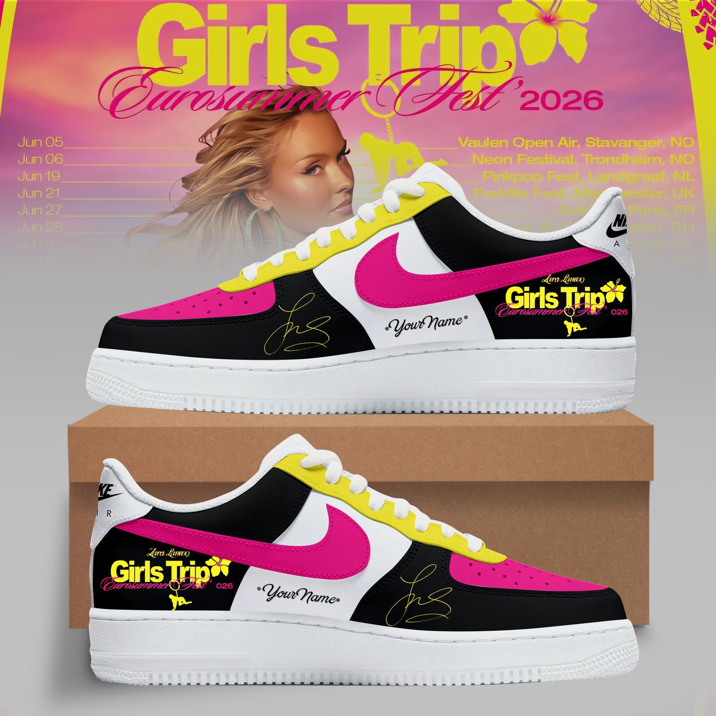 .Zara Larsson – Girls Trip Eurosummer Fest 2026 Sneaker Is Here